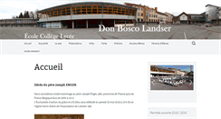 Desktop Screenshot of donbosco-landser.net